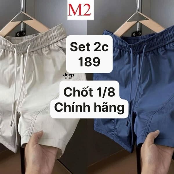 01/08 Set 2c quần short gió JEEP #N01832 - Set 2 - 3XL