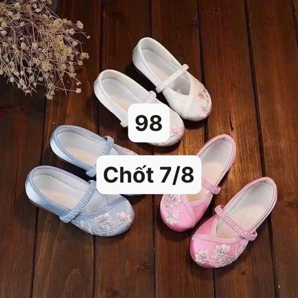 07/08 Giày trung thu cho bé #N07822 - Trắng - 26
