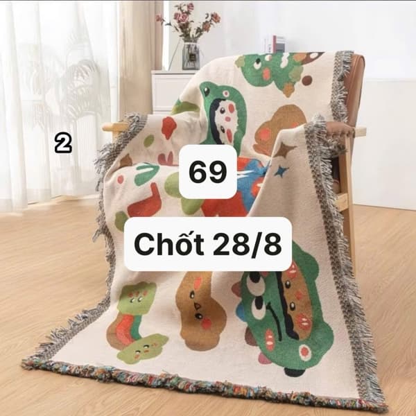 28/08 Khăn trải sofa 2 mặt #N28838 - M1