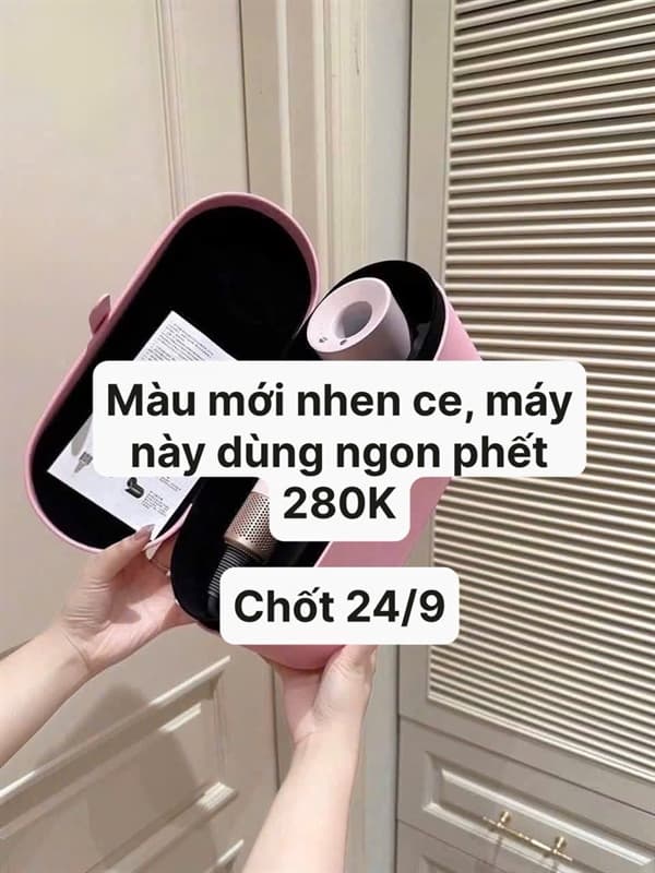 24/09 Bộ máy sấy tóc Dysenson #L24902